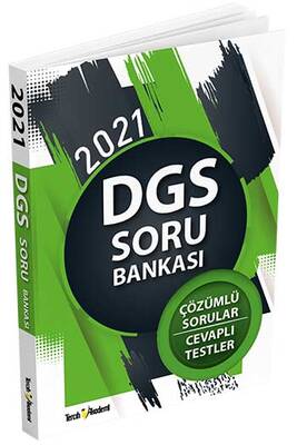 Tercih Akademi Yayınları 2021 DGS Çözümlü Soru Bankası - 1