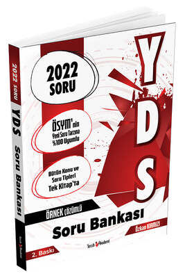 Tercih Akademi Yayınları YDS Soru Bankası 2022 Çözümlü Soru 2. Baskı - 1