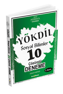 Tercih Akademi YÖKDİL Sosyal Bilimler Çözümlü 10 Deneme - 1