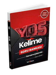Tercih Akademi Yayınları YDS Kelime Tamamı Çözümlü Soru Bankası - Tercih Akademi