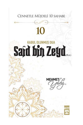 Timaş Yayınları Said Bin Zeyd (R.A) - 1