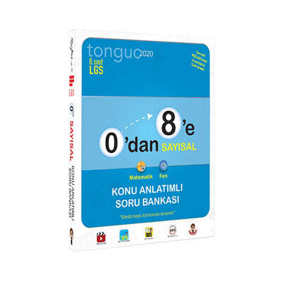 ​Tonguç Akademi 0'dan 8'e Sayısal Konu Anlatımlı Soru Bankası - 1