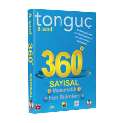 Tonguç Akademi 8. Sınıf 360 Serisi Sayısal Cep Soru Bankası - 1