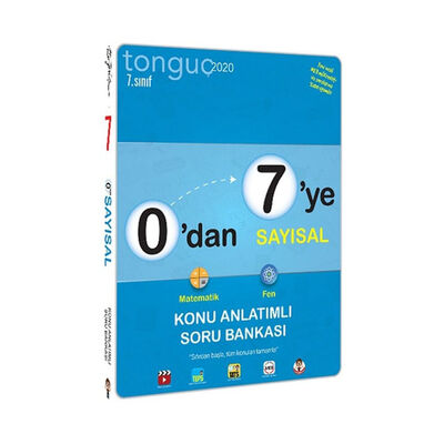 Tonguç Akademi 7. Sınıf 0 dan 7 ye Sayısal Konu Anlatımlı Soru Bankası - 1
