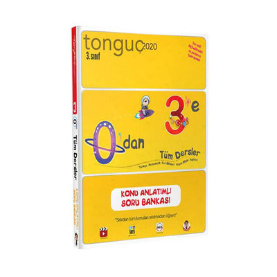 Tonguç Akademi 3. Sınıf 0 dan 3 e Tüm Dersler Konu Anlatımlı Soru Bankası - 1