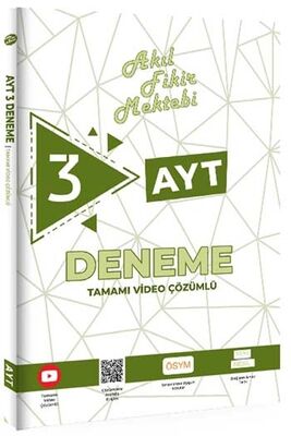 ​Tonguç Akademi AYT Akıl Fikir Mektebi Tamamı Video Çözümlü 3 Deneme - 1