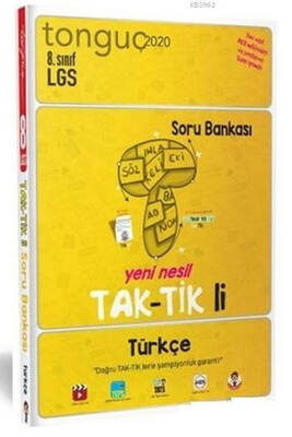 Tonguç Akademi LGS 8. Sınıf Türkçe Yeni Nesil Taktikli Soru Bankası - 1