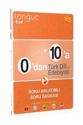 Tonguç Akademi 0 dan 10 a Türk Dili ve Edebiyatı Konu Anlatımlı Soru Bankası - 1
