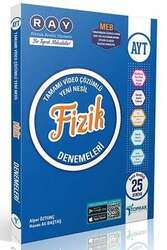 Toprak Yayınları 2021 AYT Fizik Tamamı Çözümlü RAY 25 Deneme - Toprak Yayıncılık