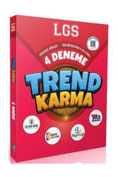 Trend Karma 8.Sınıf LGS 4 Deneme Sınavı - Trend Karma Yayınları