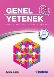 Tudem Yayınları - Tudem Yayınları 6. Sınıf Genel Yetenek Kitabı