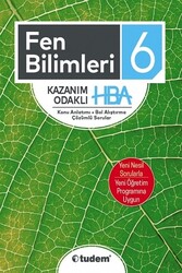 Tudem Yayınları 6. Sınıf Fen Bilimleri Kazanım Odaklı HBA - Tudem Yayınları