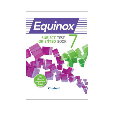 ​Tudem Yayınları 7. Sınıf İngilizce Equinox Subject Oriented Test Book - 1