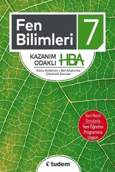Tudem Yayınları - Tudem Yayınları 7. Sınıf Fen Bilimleri Kazanım Odaklı HBA