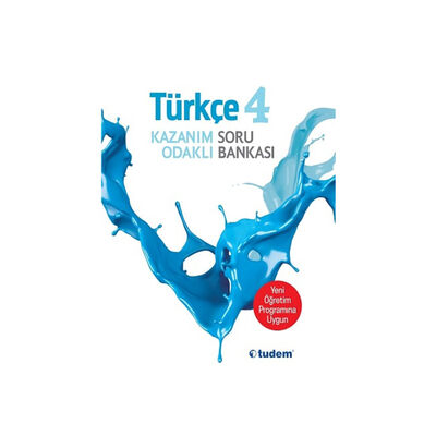 Tudem Yayınları 4.Sınıf Türkçe Kazanım Odaklı Soru Bankası - 1
