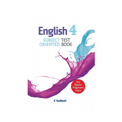 Tudem Yayınları - Tudem Yayınları 4.Sınıf English Subject Oriented Test Book