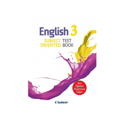 Tudem Yayınları 3.Sınıf English Subject Oriented Testbook - 1