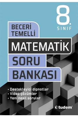 Tudem Yayınları 8. Sınıf Matematik Beceri Temelli Soru Bankası - 1