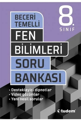 Tudem Yayınları 8. Sınıf Fen Bilimleri Beceri Temelli Soru Bankası - 1