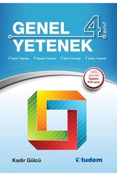 Tudem Yayınları - Tudem Yayınları 4. Sınıf Genel Yetenek Kitabı