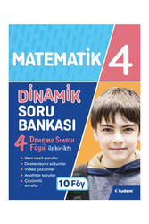 Tudem Yayınları - Tudem Yayınları 4. Sınıf Matematik Dinamik Soru Bankası
