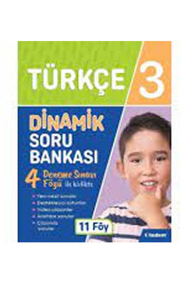 Tudem Yayınları 3. Sınıf Türkçe Dinamik Soru Bankası - 1