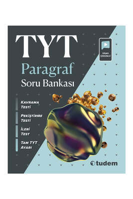 Tudem Yayınları TYT Paragraf Soru Bankası - 1