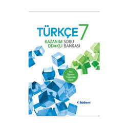 Tudem Yayınları - ​Tudem Yayınları 7. Sınıf Türkçe Kazanım Odaklı Soru Bankası
