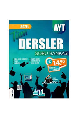 Tümler Yayınları AYT Tüm Dersler Sözel Soru Bankası - 1