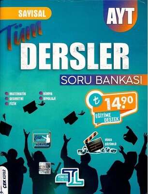 Tümler Yayınları AYT Tüm Dersler Sayısal Soru Bankası - 1