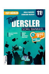 Tümler Yayınları - Tümler Yayınları 11. Sınıf Tüm Dersler Eşit Ağırlık Soru Bankası 