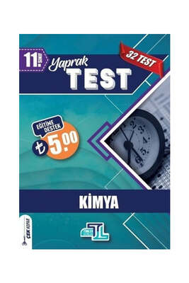 Tümler Yayınları 11. Sınıf Kimya 32 Yaprak Test - 1