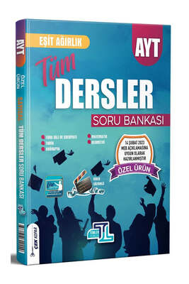 Tümler Yayınları AYT Tüm Dersler Eşit Ağırlık Soru Bankası Özel Baskı - 1
