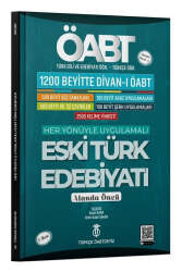 Türkçe ÖABTdeyiz ÖABT Türkçe - Türk Dili Edebiyatı Divanı - Eski Türk Edebiyatı - Türkçe ÖABTdeyiz Yayınları