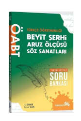 Türkçecim TV Yayınları ÖABT Türkçe Öğretmenliği Beyit Şerhi - Aruz Ölçüsü - Söz Sanatları Soru Bankası - Türkçecim TV Yayınları