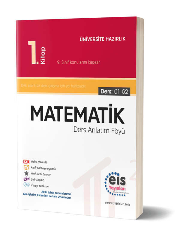 Eis Yayınları TYT AYT Matematik Ders Anlatım Föyü 1. Kitap