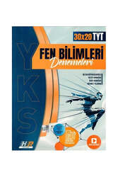 Hız ve Renk Yayınları - Hız ve Renk Yayınları TYT Fen Bilimleri 30x20 Deneme 