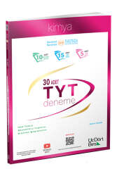 ÜçDörtBeş Yayınları 2024 TYT Kimya 30 Deneme - ÜçDörtBeş Yayınları
