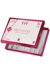 ÜçDörtBeş Yayınları 2024 TYT Tüm Dersler 5 Deneme Sınavı (Kutulu) - ÜçDörtBeş Yayınları