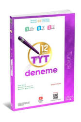 ÜçDörtBeş Yayınları 2025 TYT Türkçe 12 Deneme Sınavı - ÜçDörtBeş Yayınları