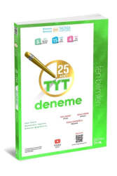 ÜçDörtBeş Yayınları 2025 TYT Fen Bilimleri 25 Deneme Sınavı - ÜçDörtBeş Yayınları