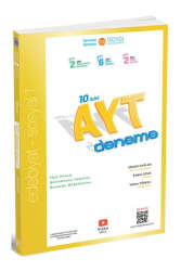ÜçDörtBeş Yayınları AYT Edebiyat - Sosyal 1 10 Deneme - ÜçDörtBeş Yayınları