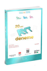 ÜçDörtBeş Yayınları 2025 AYT Fizik 20 Deneme - ÜçDörtBeş Yayınları