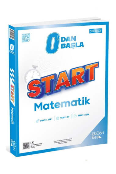 ÜçDörtBeş Yayınları 0'dan Başla Start Matematik - 1