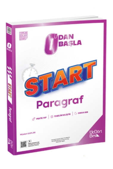 ÜçDörtBeş Yayınları Sıfırdan Başla Start Paragraf - 1