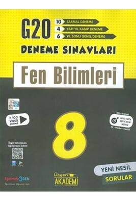 Üçgen Akademi 8. Sınıf Fen Bilimleri 20 li Deneme Sınavı - 1