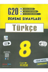 Üçgen Akademi - Üçgen Akademi 8. Sınıf Türkçe 20 li Deneme Sınavı
