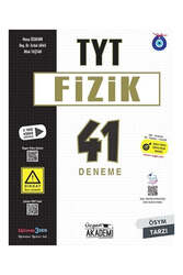 Üçgen Yayınları TYT Fizik 41 Deneme - Üçgen Akademi