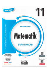 Üçgen Akademi Yayınları 2024 11.Sınıf Matematik Kazanım Odaklı Soru Bankası - Üçgen Akademi