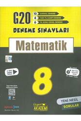Üçgen Akademi - Üçgen Akademi 8. Sınıf Matematik 20 li Deneme Sınavı